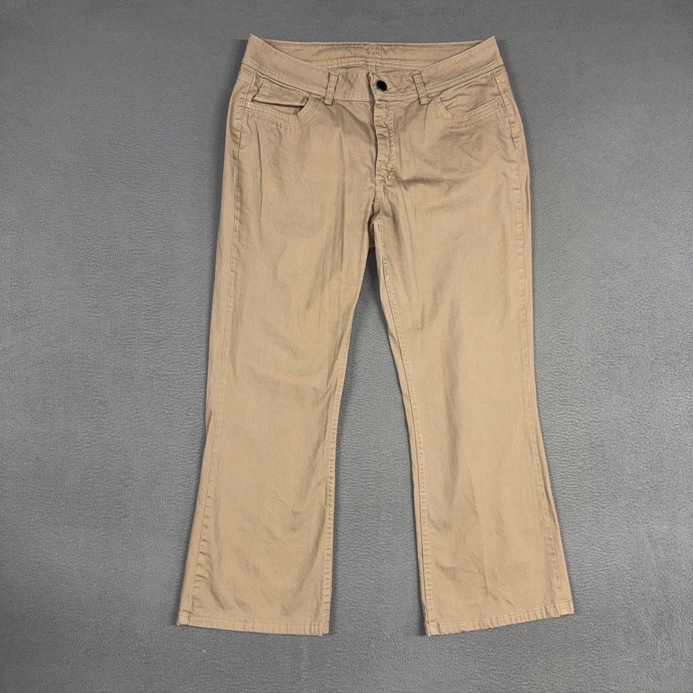 Riders by Lee Jeans Womens 16P Brown Bootcut Stretch Denim Cotton Blend Cowboy